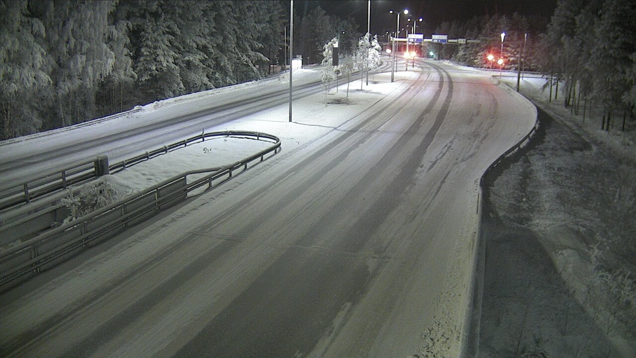 Weather Camera Image Road 4 Oulu, Isko, Oulu, Pohjois-Pohjanmaa