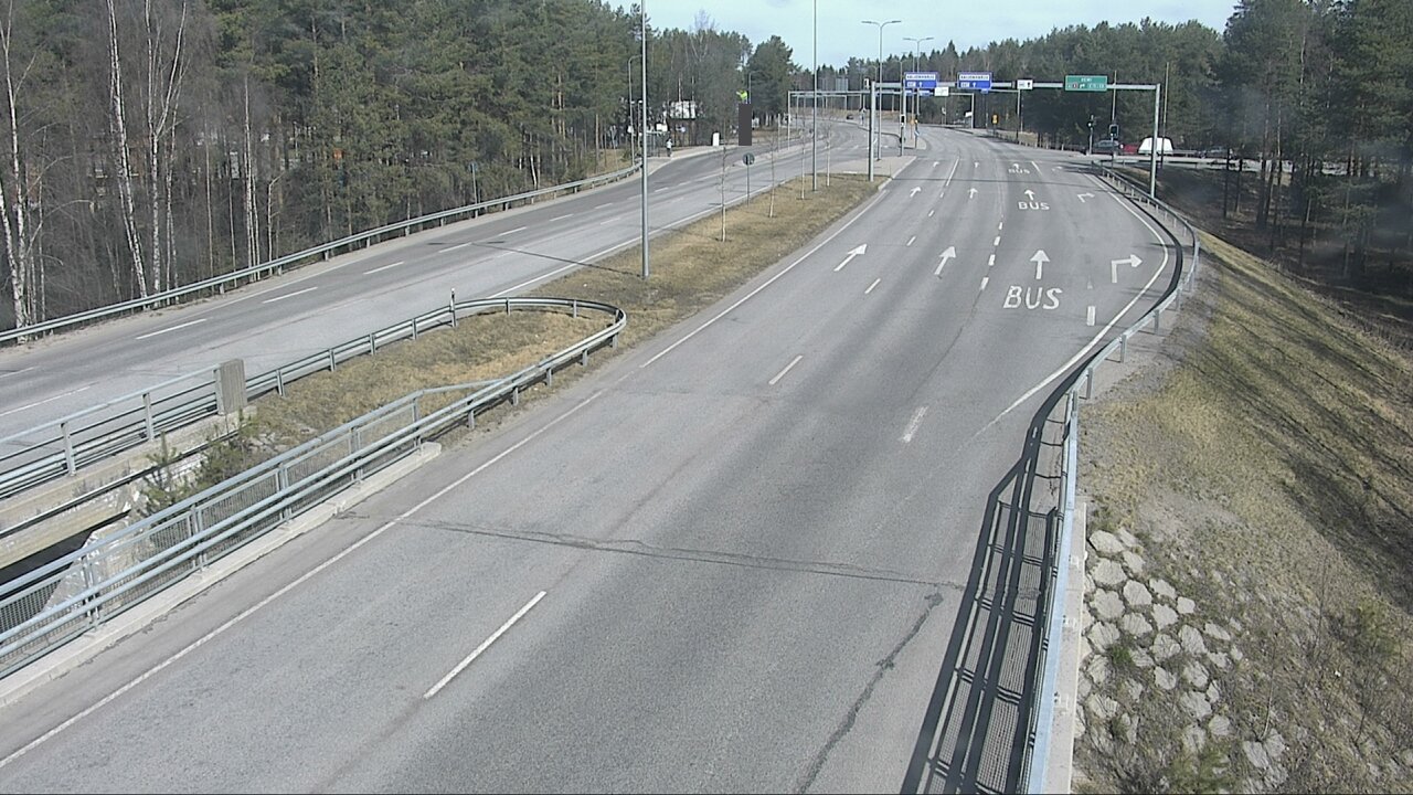 Weather Camera Image Road 4 Oulu, Isko, Oulu, Pohjois-Pohjanmaa