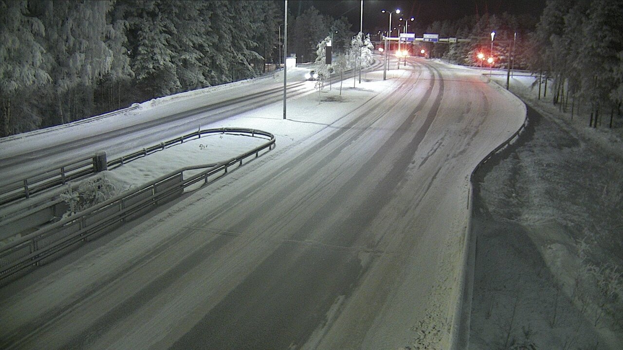 Weather Camera Image Road 4 Oulu, Isko, Oulu, Pohjois-Pohjanmaa