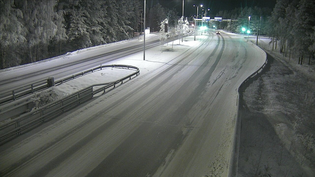 Weather Camera Image Road 4 Oulu, Isko, Oulu, Pohjois-Pohjanmaa