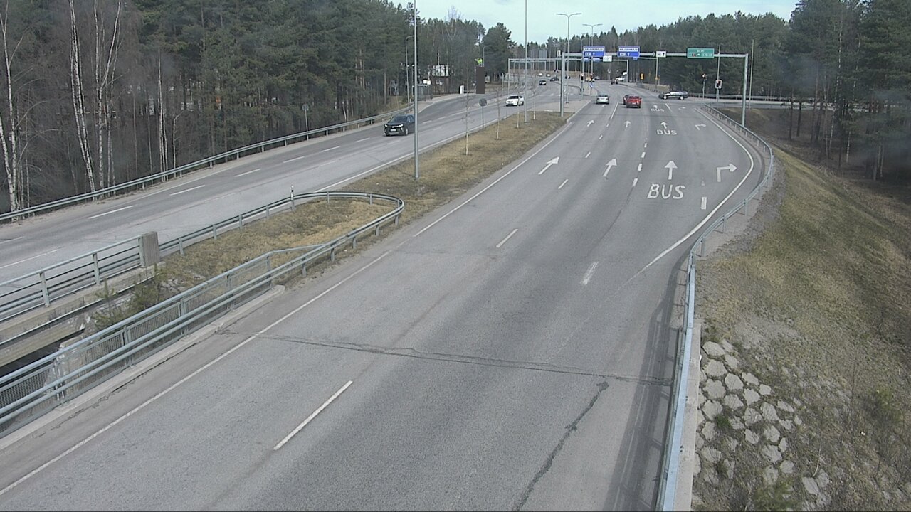 Weather Camera Image Road 4 Oulu, Isko, Oulu, Pohjois-Pohjanmaa