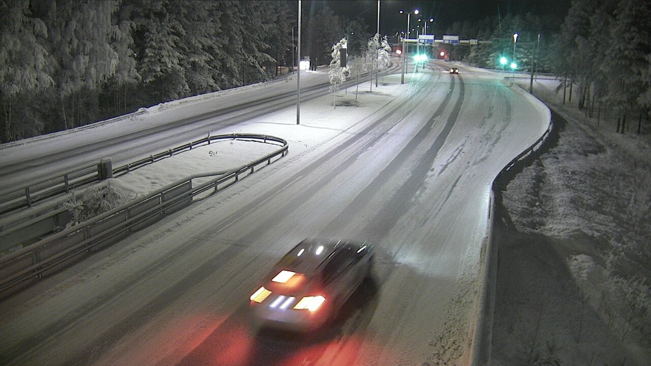 Weather Camera Image Road 4 Oulu, Isko, Oulu, Pohjois-Pohjanmaa