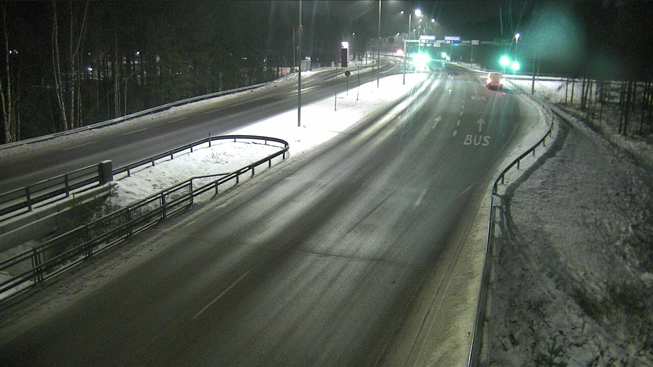 Weather Camera Image Väg 4 Uleåborg, Isko, Oulu, Pohjois-Pohjanmaa