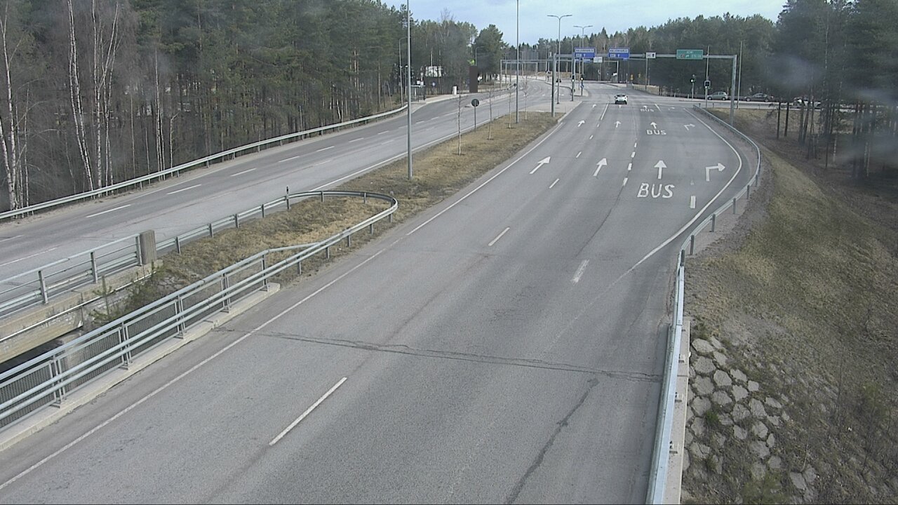 Weather Camera Image Road 4 Oulu, Isko, Oulu, Pohjois-Pohjanmaa