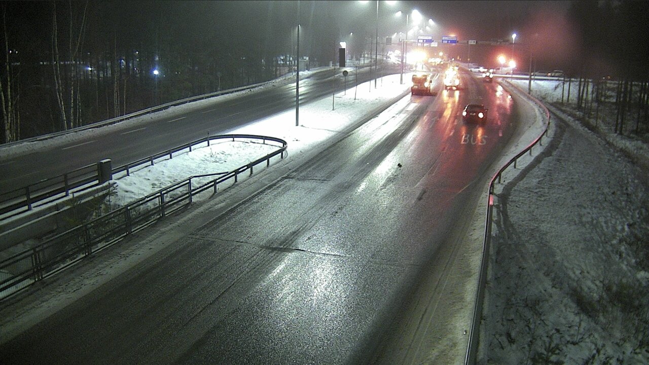 Weather Camera Image Väg 4 Uleåborg, Isko, Oulu, Pohjois-Pohjanmaa