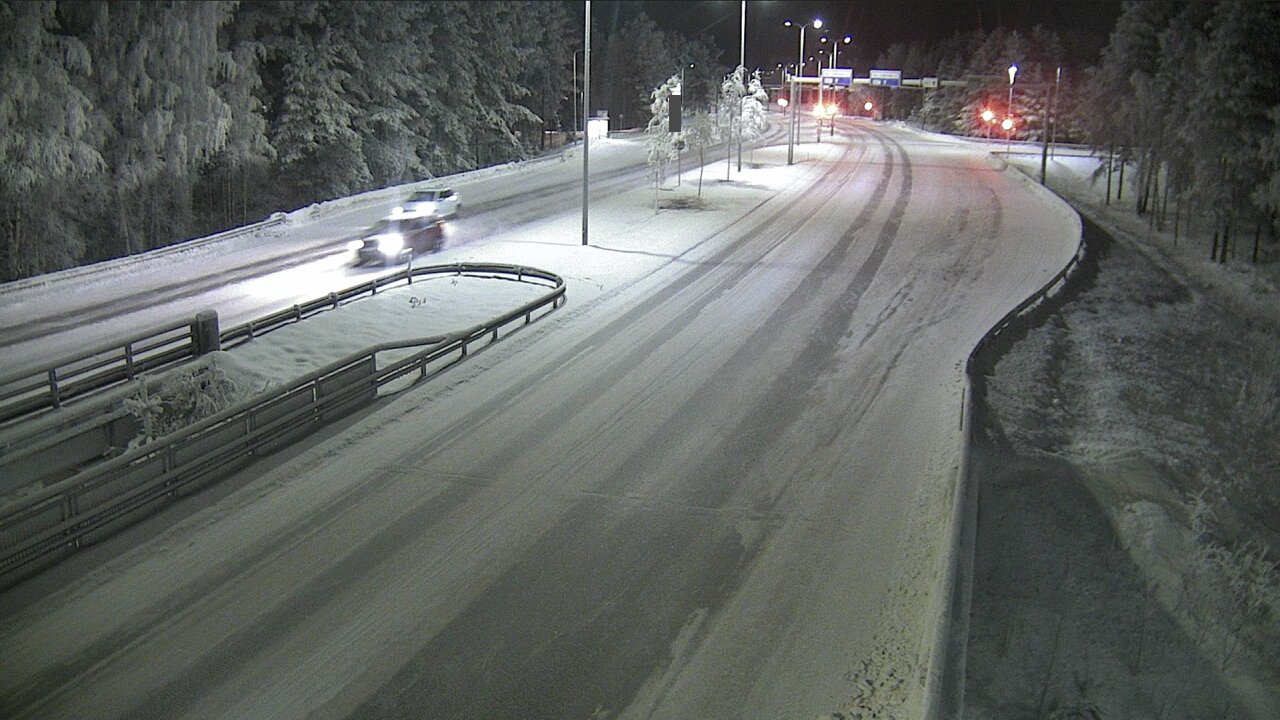 Weather Camera Image Road 4 Oulu, Isko, Oulu, Pohjois-Pohjanmaa