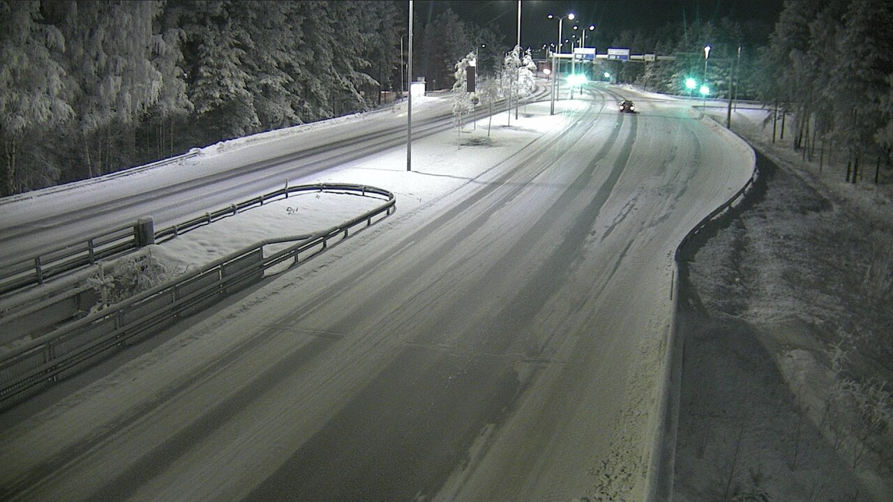 Weather Camera Image Road 4 Oulu, Isko, Oulu, Pohjois-Pohjanmaa