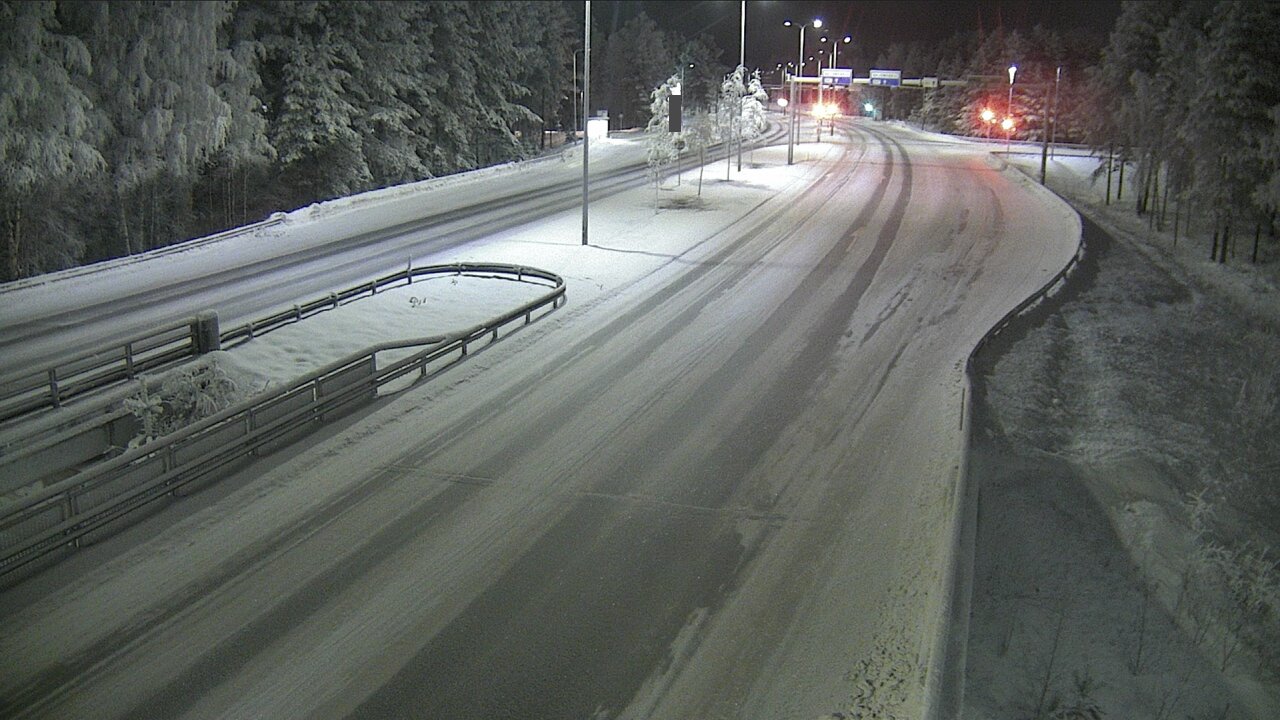 Weather Camera Image Road 4 Oulu, Isko, Oulu, Pohjois-Pohjanmaa