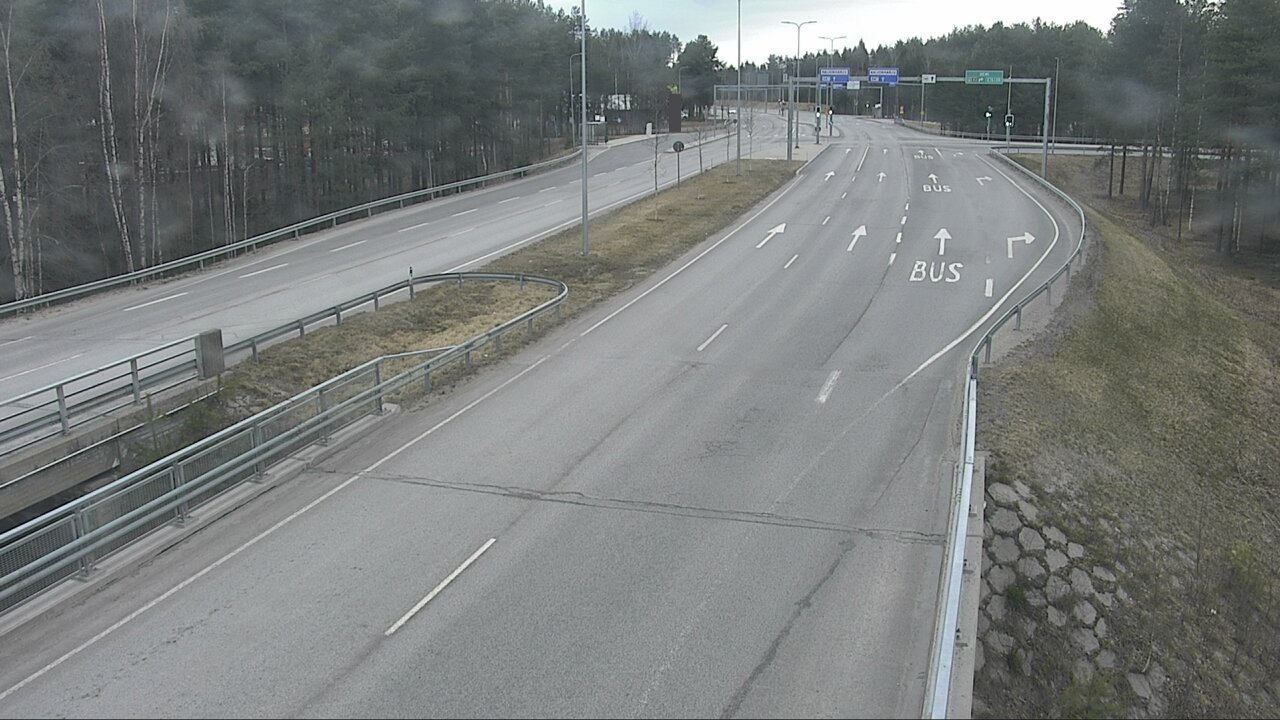 Weather Camera Image Road 4 Oulu, Isko, Oulu, Pohjois-Pohjanmaa
