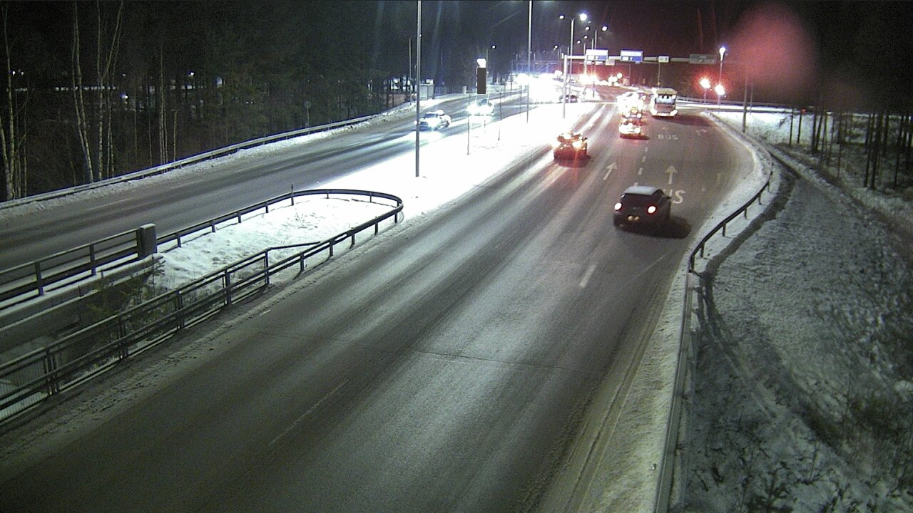 Weather Camera Image Väg 4 Uleåborg, Isko, Oulu, Pohjois-Pohjanmaa