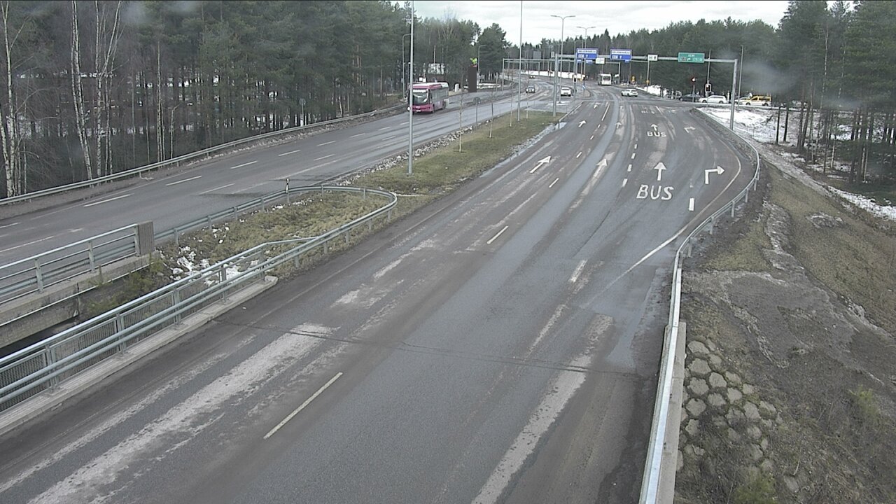 Weather Camera Image Road 4 Oulu, Isko, Oulu, Pohjois-Pohjanmaa