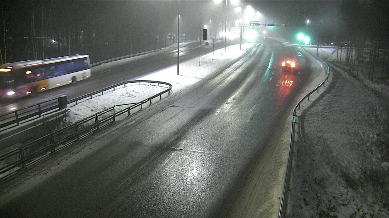 Weather Camera Image Väg 4 Uleåborg, Isko, Oulu, Pohjois-Pohjanmaa