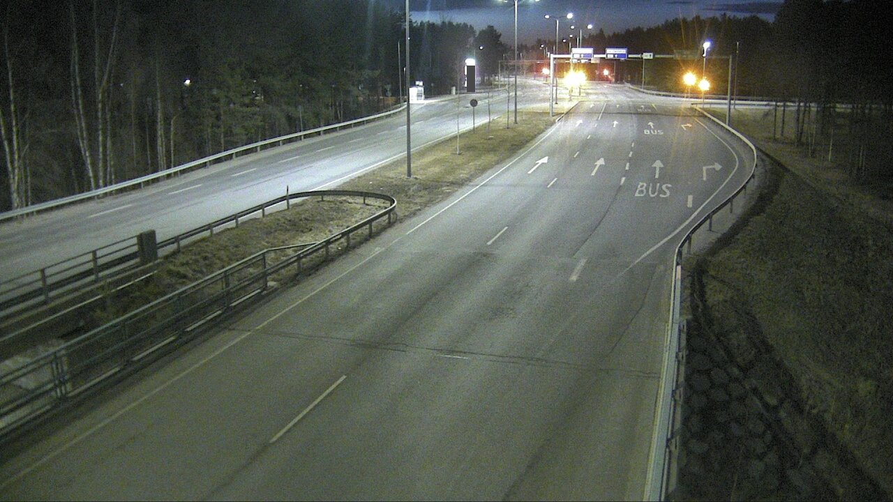 Weather Camera Image Väg 4 Uleåborg, Isko, Oulu, Pohjois-Pohjanmaa