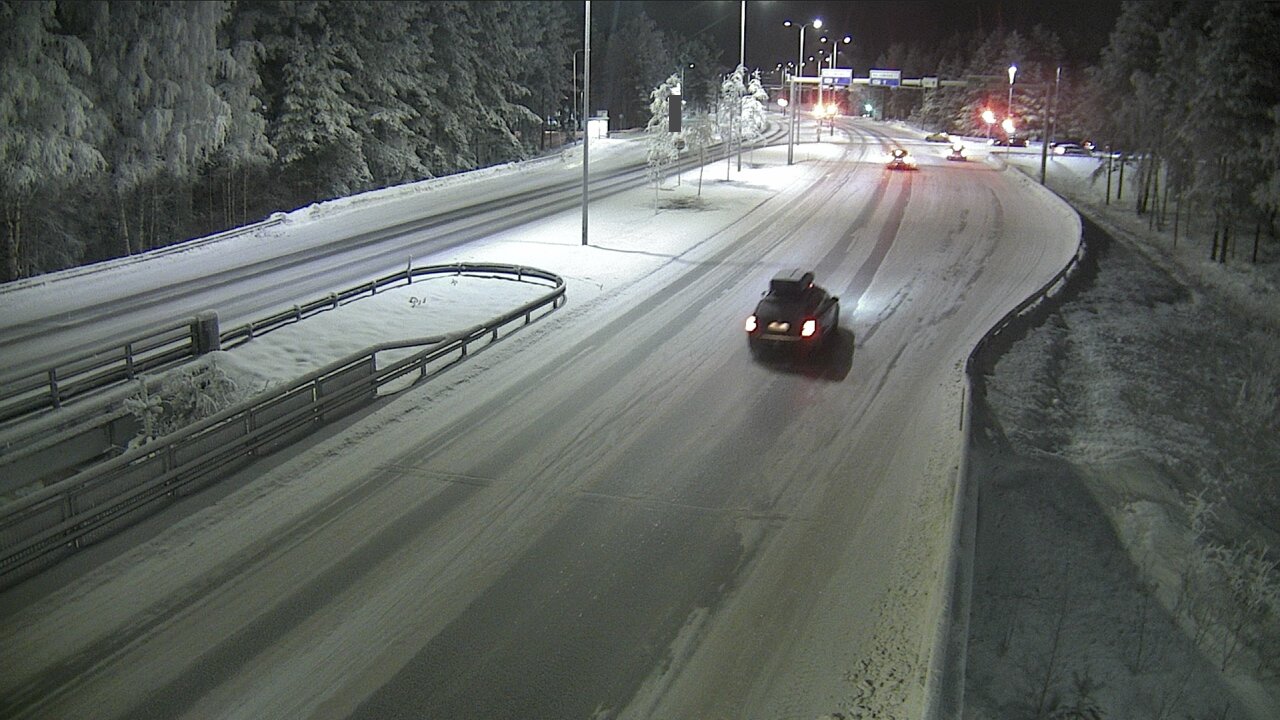 Weather Camera Image Road 4 Oulu, Isko, Oulu, Pohjois-Pohjanmaa