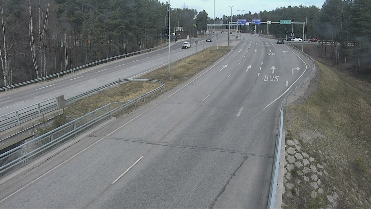 Weather Camera Image Road 4 Oulu, Isko, Oulu, Pohjois-Pohjanmaa