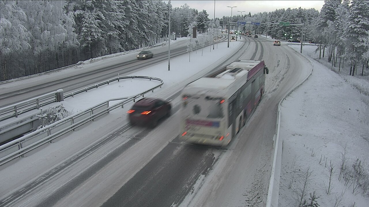 Weather Camera Image Road 4 Oulu, Isko, Oulu, Pohjois-Pohjanmaa