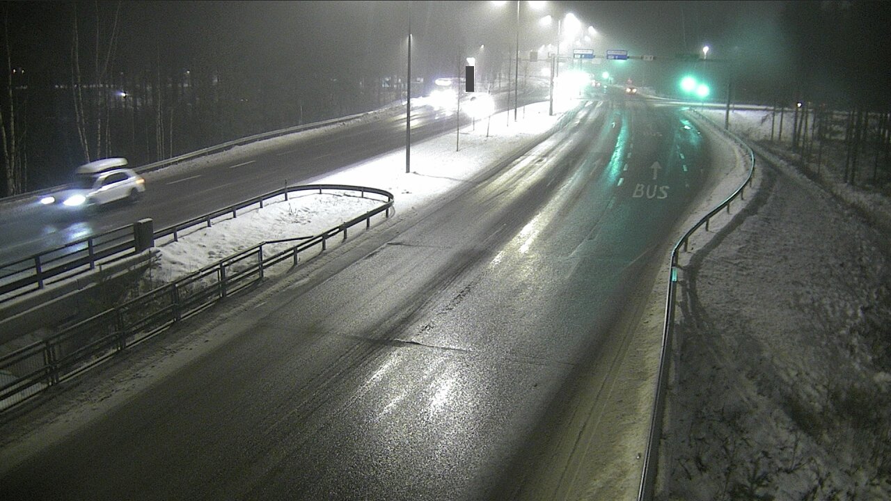 Weather Camera Image Väg 4 Uleåborg, Isko, Oulu, Pohjois-Pohjanmaa