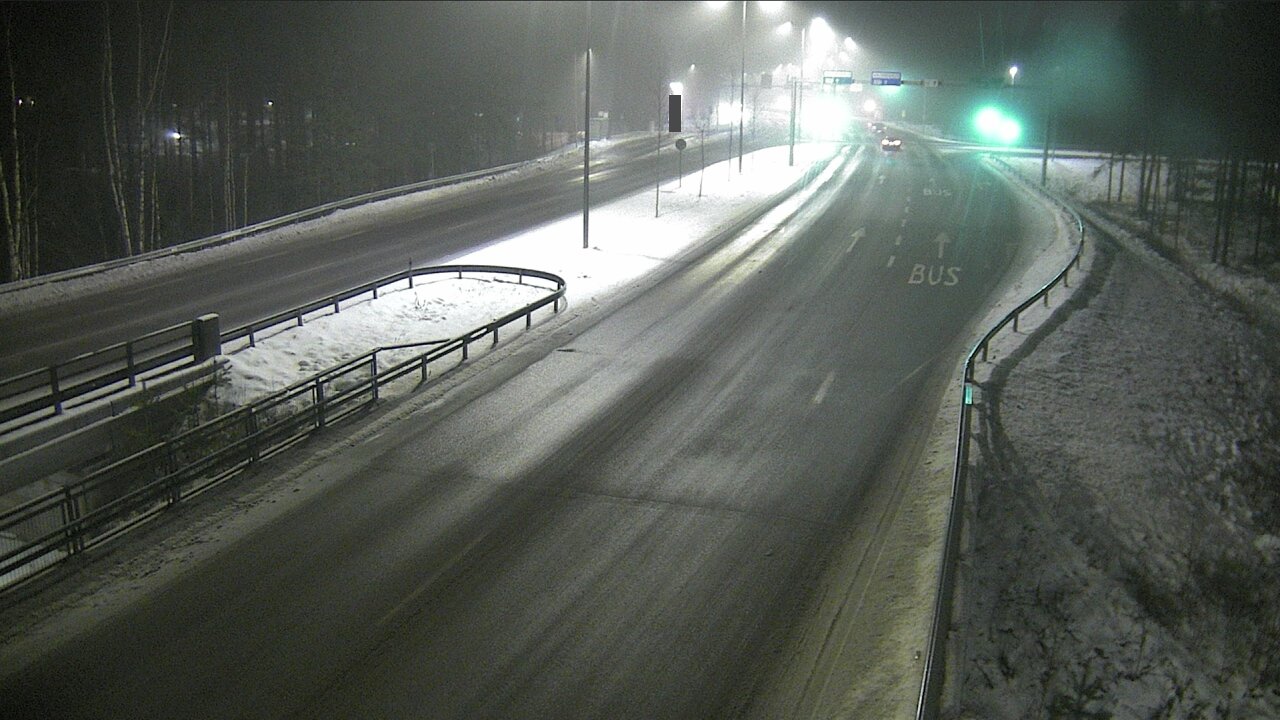 Weather Camera Image Väg 4 Uleåborg, Isko, Oulu, Pohjois-Pohjanmaa