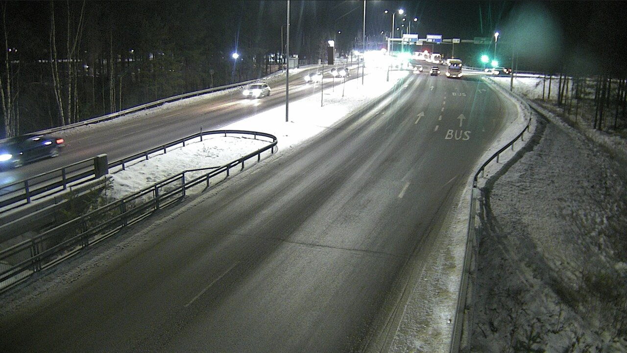 Weather Camera Image Väg 4 Uleåborg, Isko, Oulu, Pohjois-Pohjanmaa