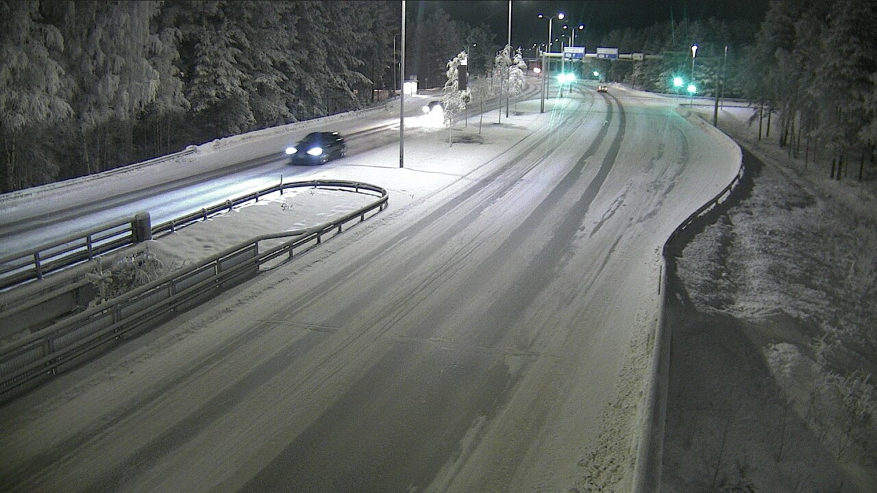 Weather Camera Image Road 4 Oulu, Isko, Oulu, Pohjois-Pohjanmaa