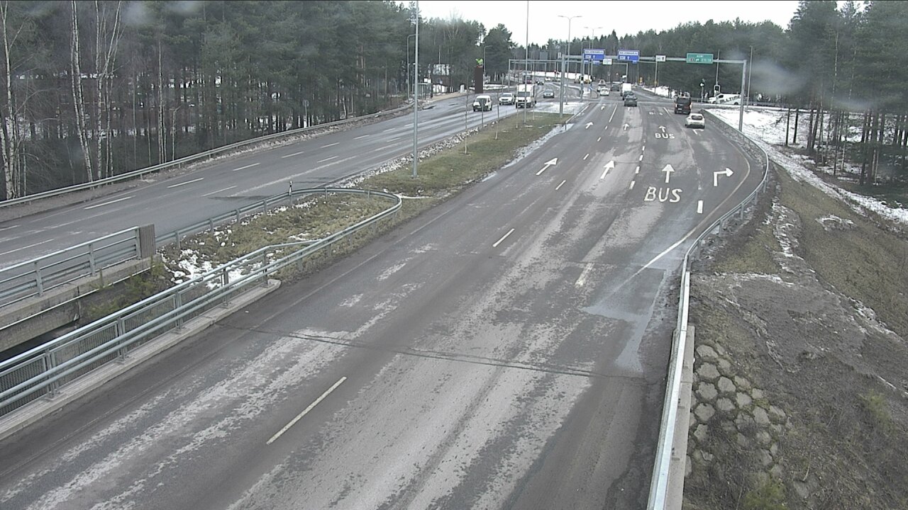 Weather Camera Image Road 4 Oulu, Isko, Oulu, Pohjois-Pohjanmaa