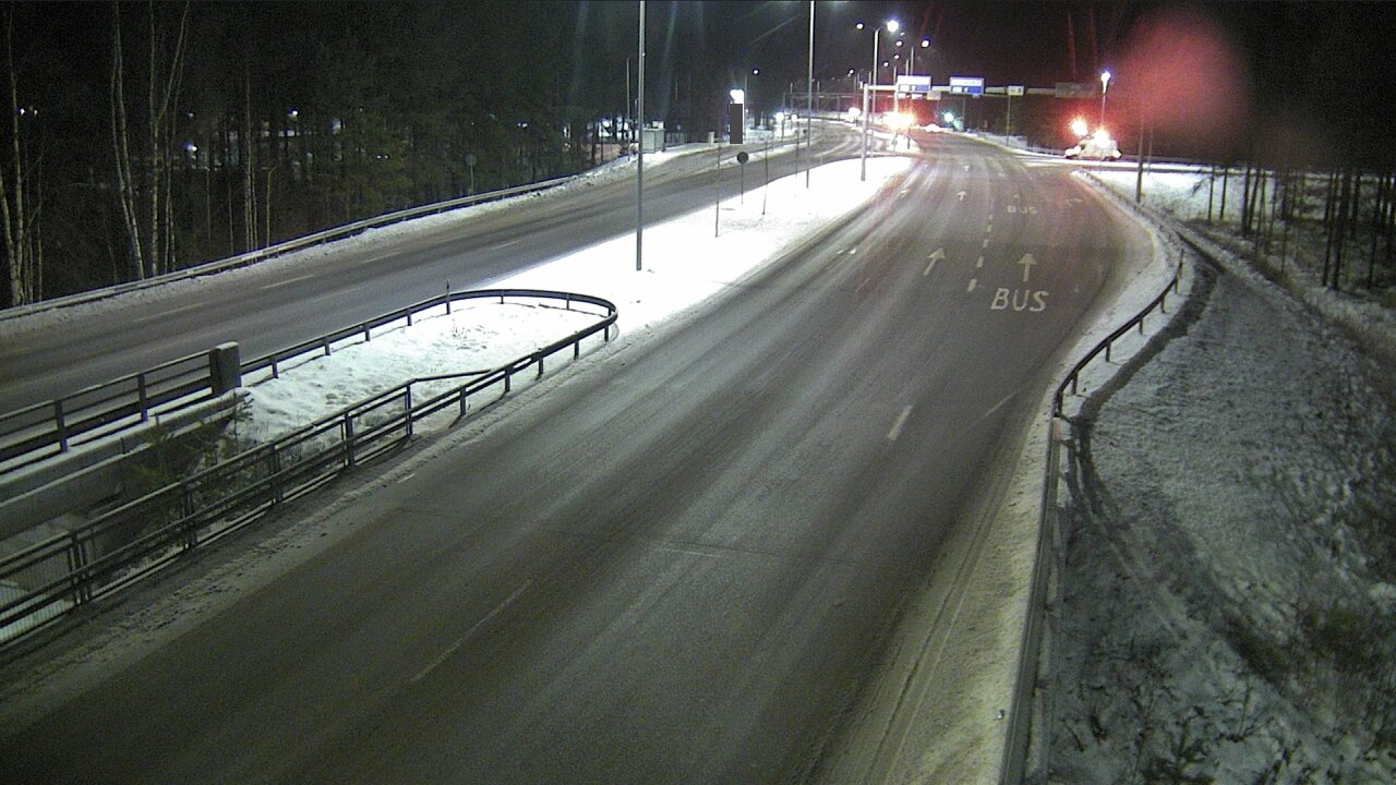 Weather Camera Image Väg 4 Uleåborg, Isko, Oulu, Pohjois-Pohjanmaa