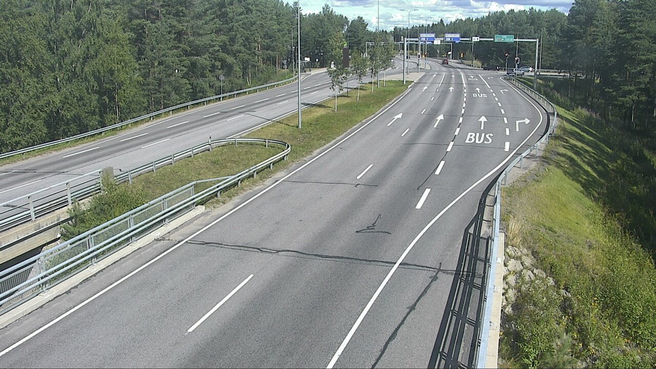 Weather Camera Image Road 4 Oulu, Isko, Oulu, Pohjois-Pohjanmaa