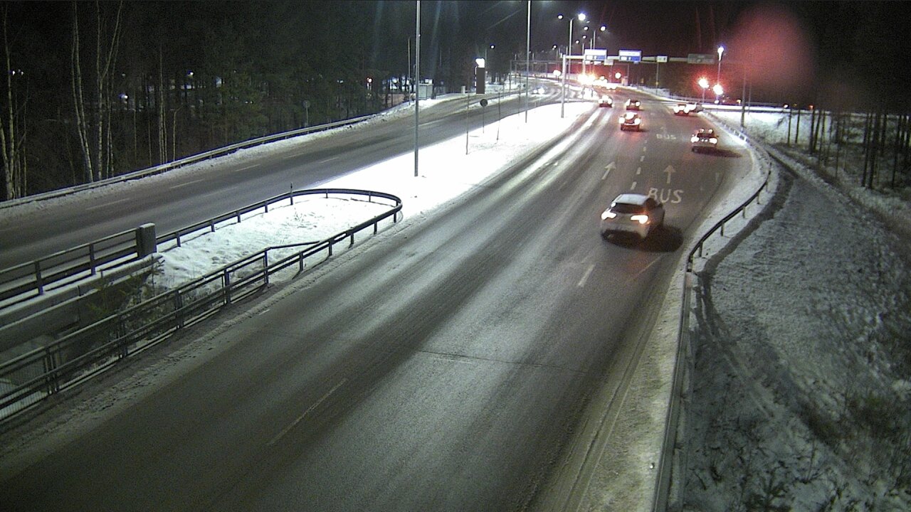 Weather Camera Image Väg 4 Uleåborg, Isko, Oulu, Pohjois-Pohjanmaa