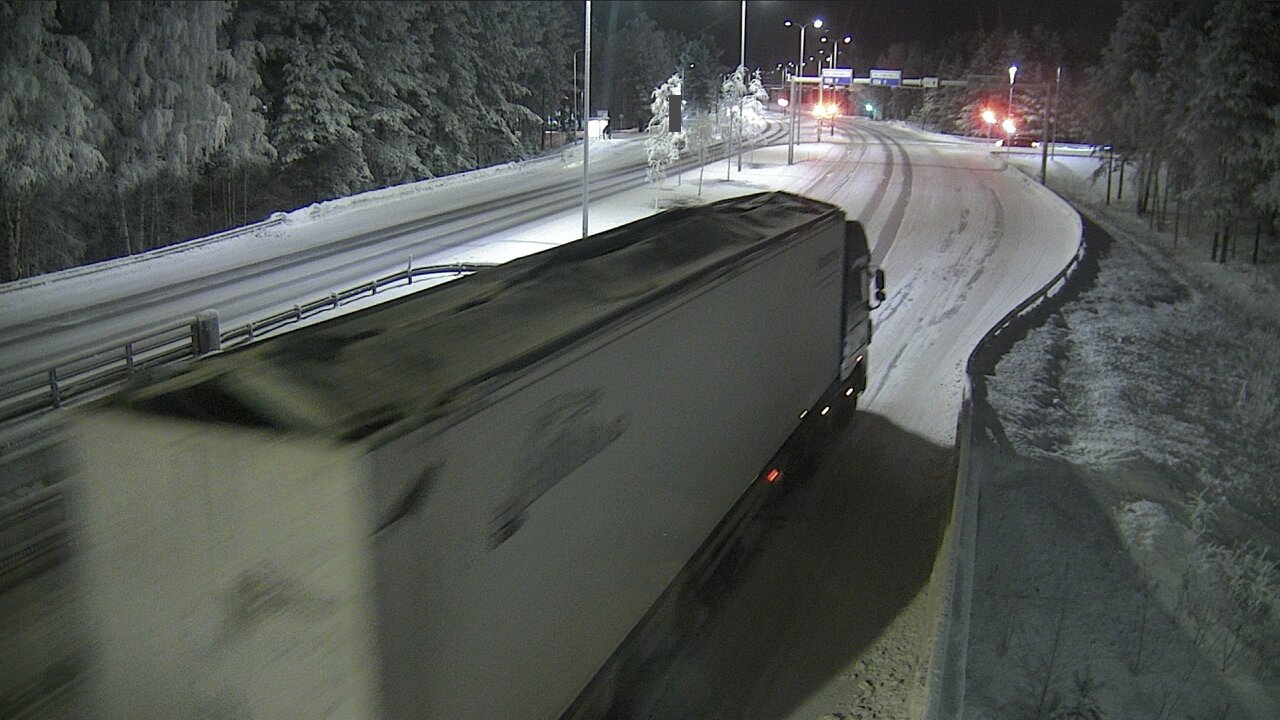 Weather Camera Image Road 4 Oulu, Isko, Oulu, Pohjois-Pohjanmaa