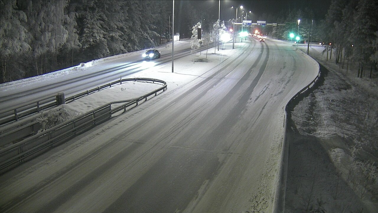 Weather Camera Image Road 4 Oulu, Isko, Oulu, Pohjois-Pohjanmaa