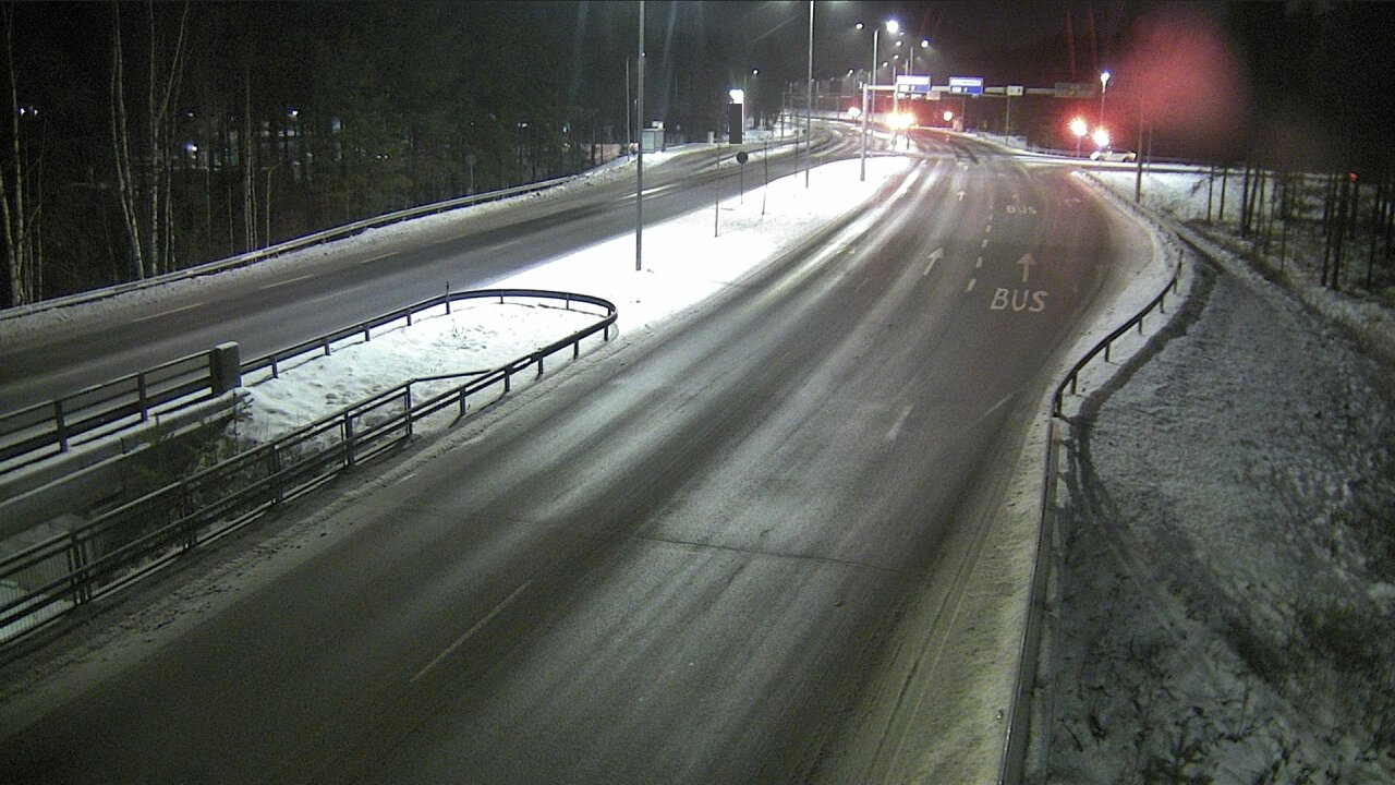 Weather Camera Image Väg 4 Uleåborg, Isko, Oulu, Pohjois-Pohjanmaa