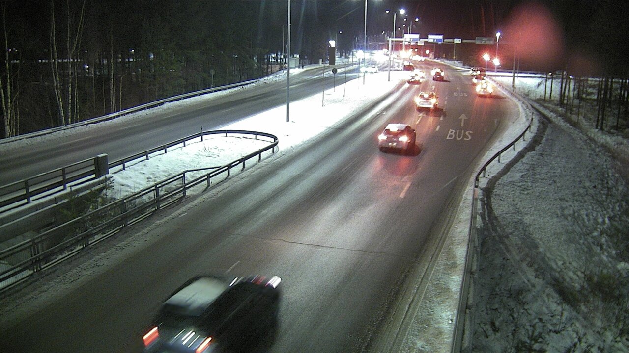 Weather Camera Image Väg 4 Uleåborg, Isko, Oulu, Pohjois-Pohjanmaa