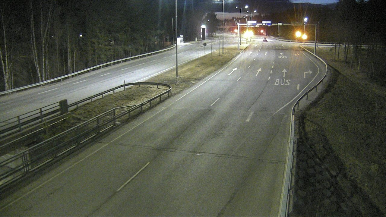 Weather Camera Image Väg 4 Uleåborg, Isko, Oulu, Pohjois-Pohjanmaa