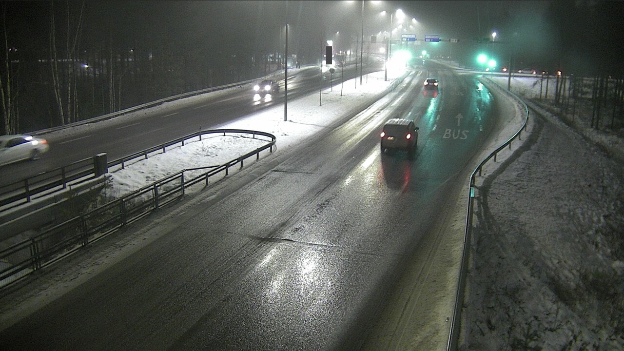 Weather Camera Image Väg 4 Uleåborg, Isko, Oulu, Pohjois-Pohjanmaa