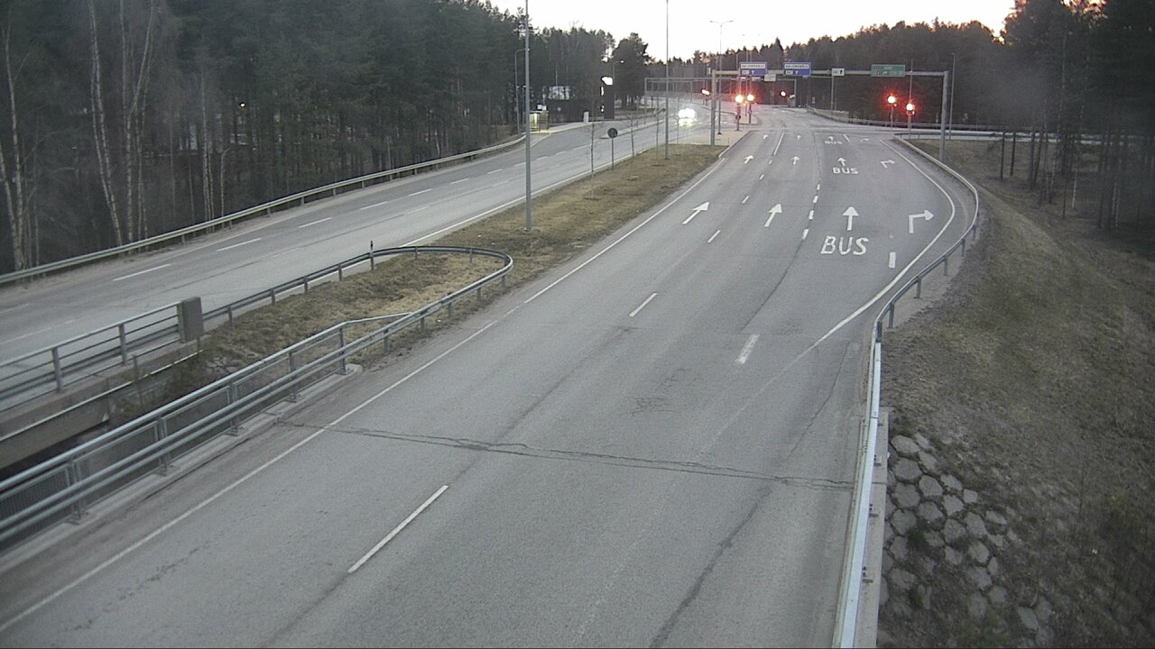 Weather Camera Image Väg 4 Uleåborg, Isko, Oulu, Pohjois-Pohjanmaa