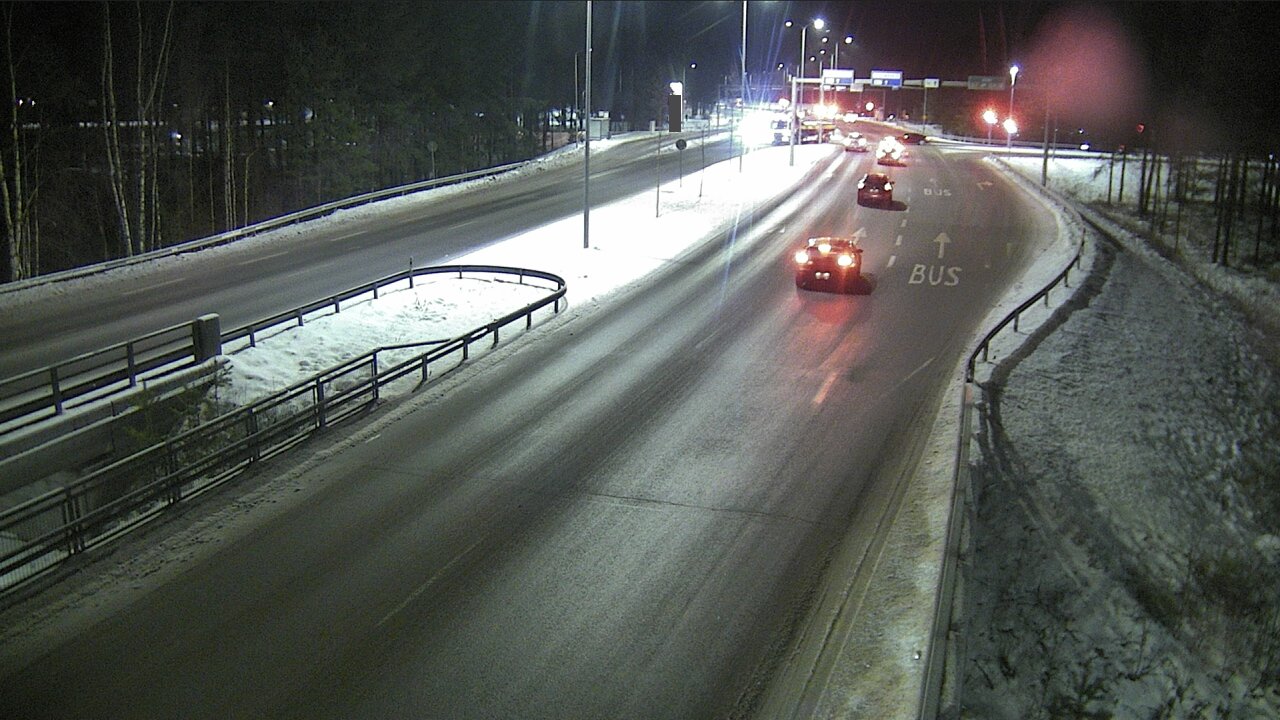 Weather Camera Image Väg 4 Uleåborg, Isko, Oulu, Pohjois-Pohjanmaa