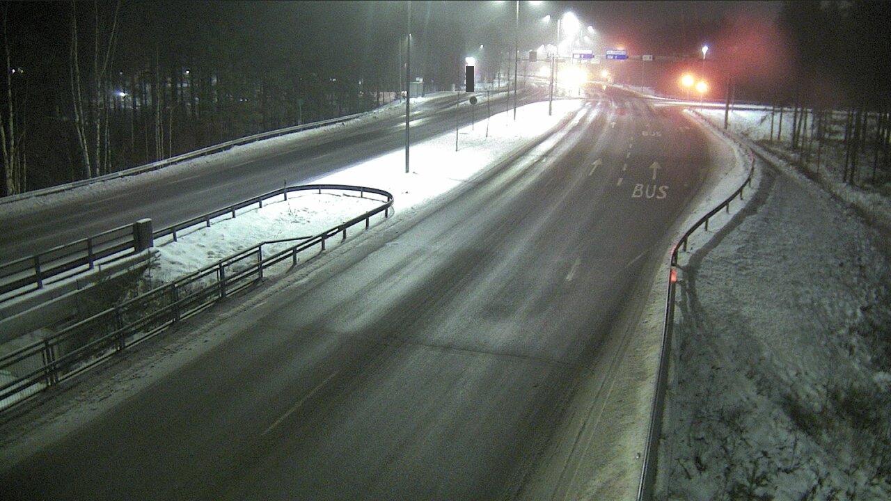 Weather Camera Image Väg 4 Uleåborg, Isko, Oulu, Pohjois-Pohjanmaa