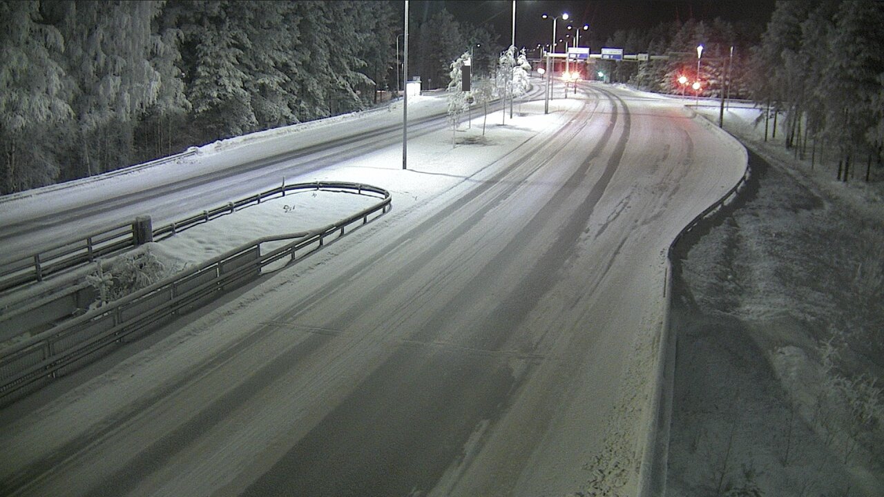 Weather Camera Image Road 4 Oulu, Isko, Oulu, Pohjois-Pohjanmaa