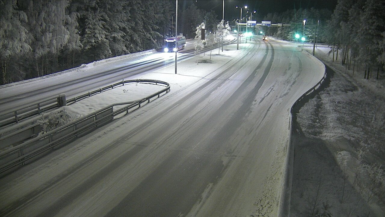 Weather Camera Image Road 4 Oulu, Isko, Oulu, Pohjois-Pohjanmaa