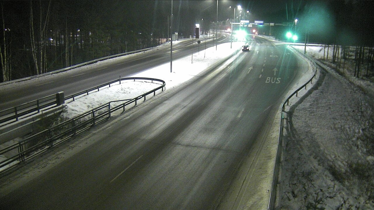 Weather Camera Image Väg 4 Uleåborg, Isko, Oulu, Pohjois-Pohjanmaa