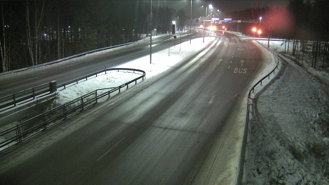 Weather Camera Image Väg 4 Uleåborg, Isko, Oulu, Pohjois-Pohjanmaa