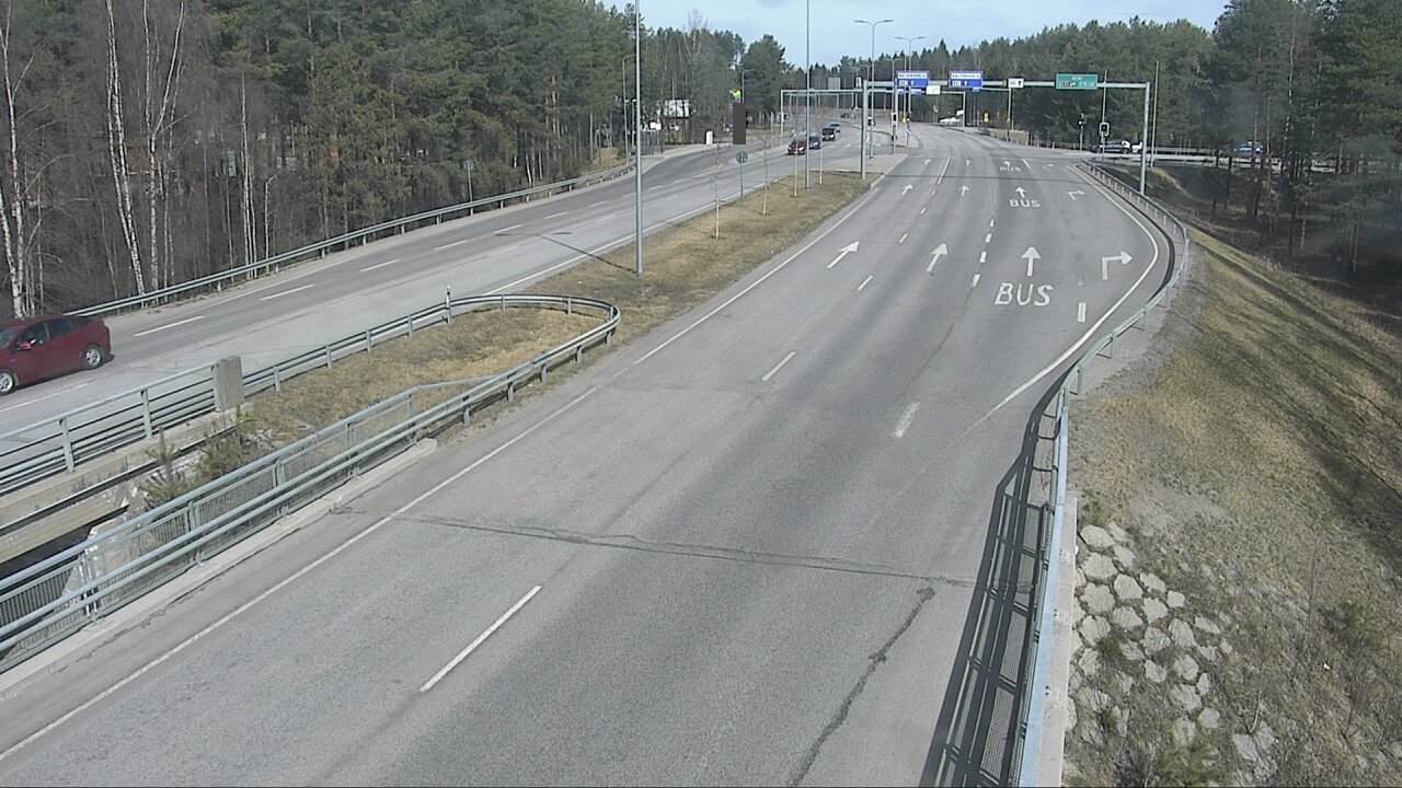 Weather Camera Image Road 4 Oulu, Isko, Oulu, Pohjois-Pohjanmaa