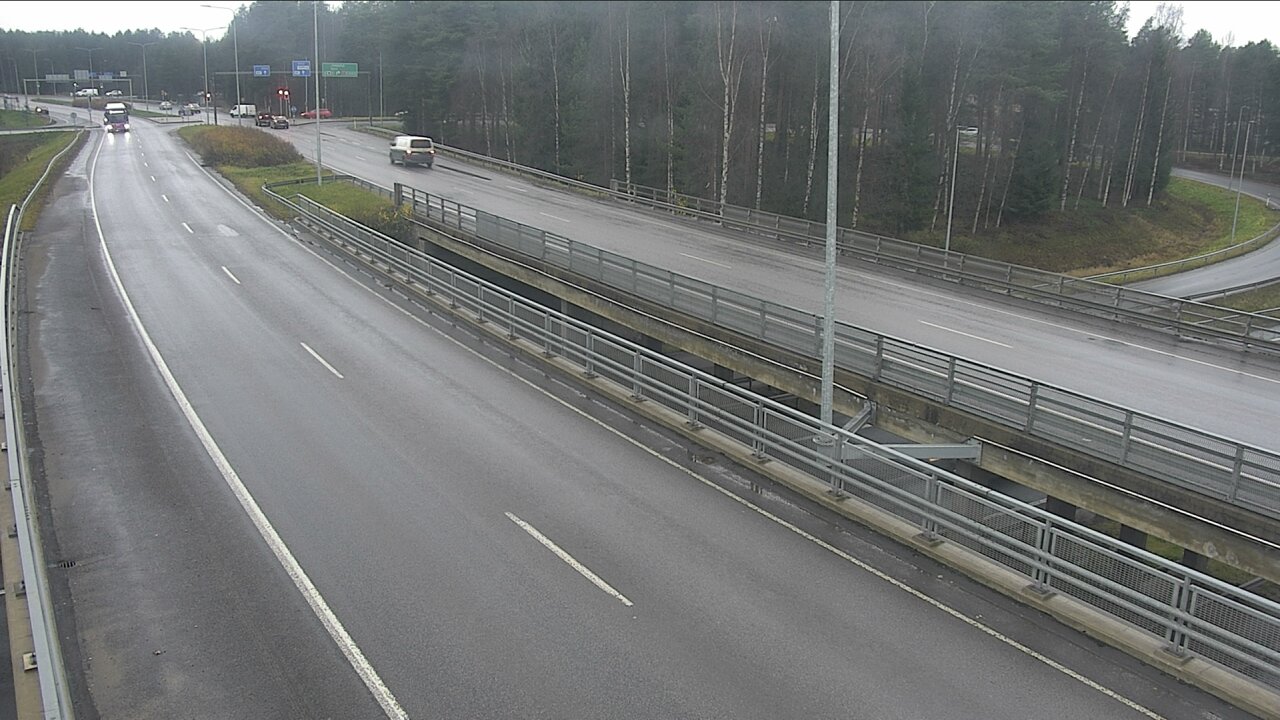 Weather Camera Image Väg 4 Uleåborg, Isko, Oulu, Pohjois-Pohjanmaa