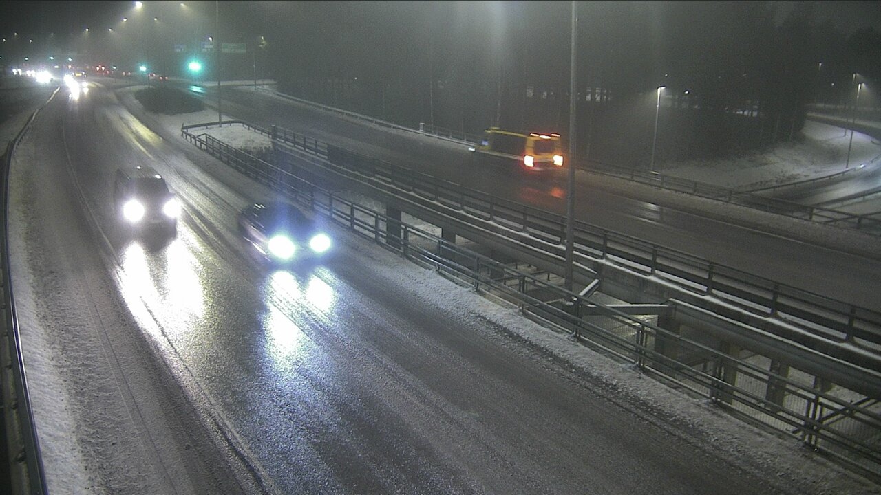 Weather Camera Image Väg 4 Uleåborg, Isko, Oulu, Pohjois-Pohjanmaa