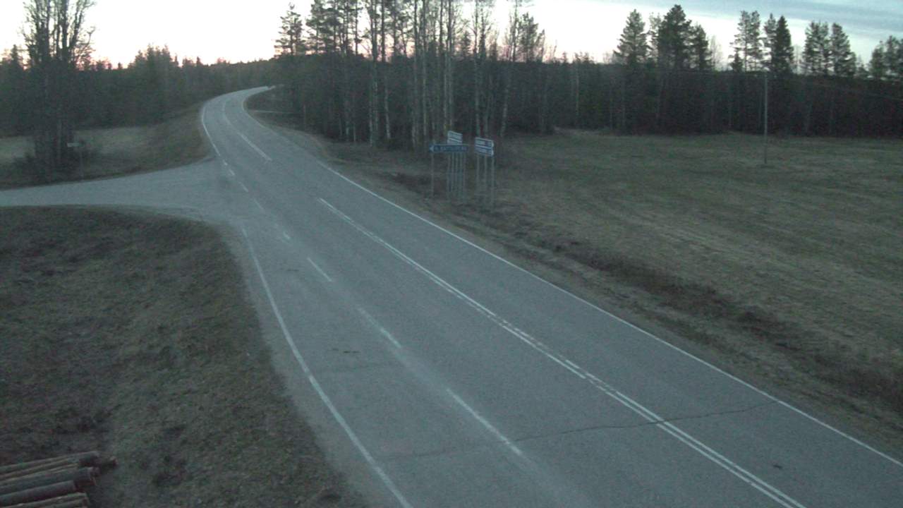 Weather Camera Image Road 78 Puolanka, Paasikoski, Puolanka, Kainuu