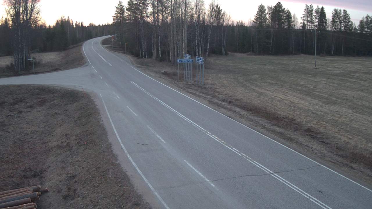 Weather Camera Image Road 78 Puolanka, Paasikoski, Puolanka, Kainuu