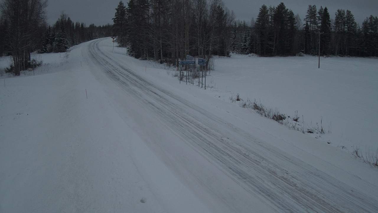 Weather Camera Image Väg 78 Puolanka, Paasikoski, Puolanka, Kainuu