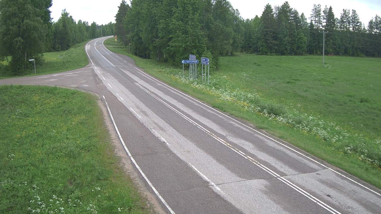 Weather Camera Image Road 78 Puolanka, Paasikoski, Puolanka, Kainuu