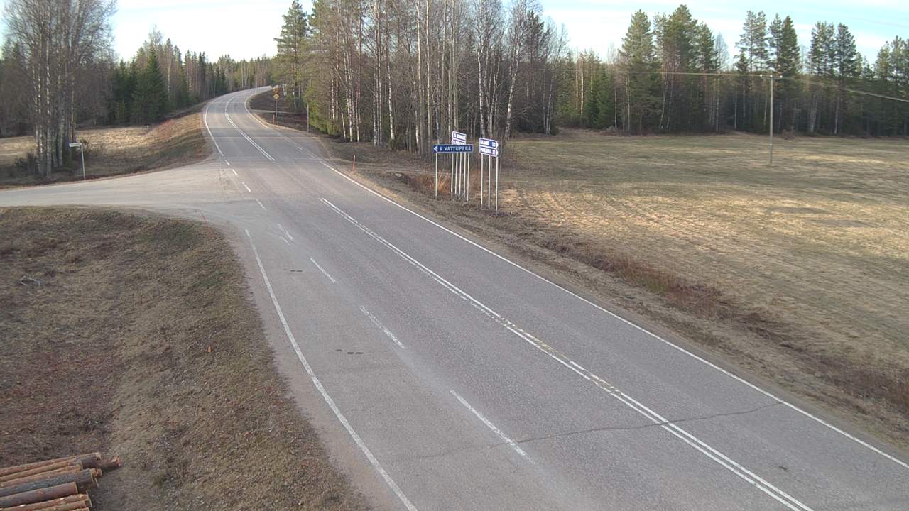 Weather Camera Image Road 78 Puolanka, Paasikoski, Puolanka, Kainuu