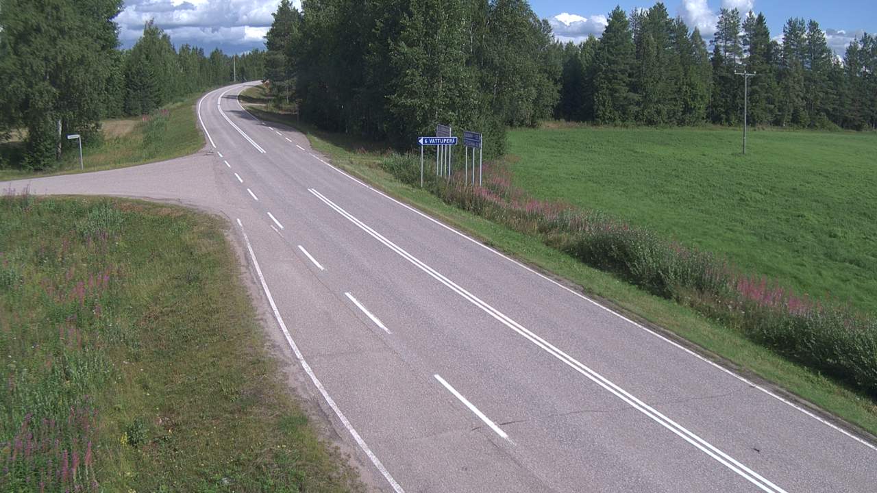 Weather Camera Image Road 78 Puolanka, Paasikoski, Puolanka, Kainuu